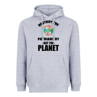 Destroy The Patriarchy Not The Planet Heavyweight Hoodie | Teevron