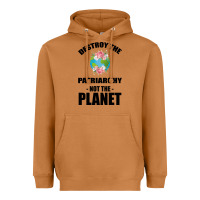 Meerkat Destroy the patriarchy not the planet Heavyweight Hoodie - Bettercallsaul