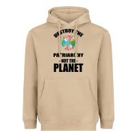 Mushroom Destroy the patriarchy not the planet Heavyweight Hoodie - Bettercallsaul