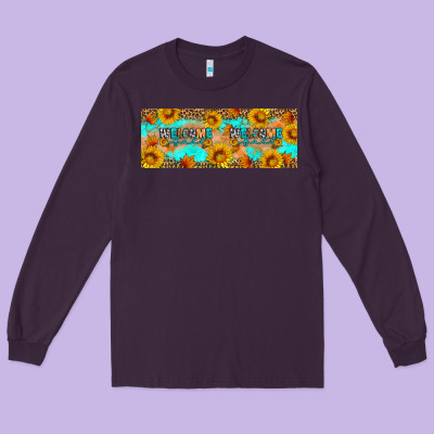 Welcome Fall Long Sleeve Tee Designed By Artiststas