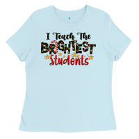 Baby Blue I Teach The Brightest Students Ladies Tee - LillyAllenDesigns