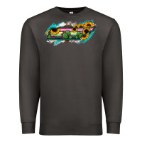 Smoke Tennessee Map Sunflower Cactus Serape Premium Sweatshirt - RanaPortraitStore