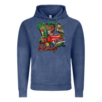 Vintage Denim home for the holidays louisiana Vintage Hoodie - BarkalooDesign