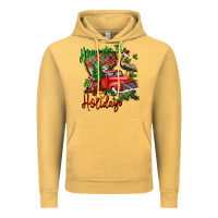 Vintage Mustard home for the holidays louisiana Vintage Hoodie - BarkalooDesign
