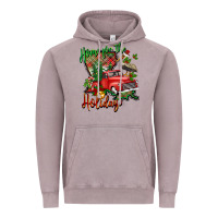 Vintage Zinc home for the holidays louisiana Vintage Hoodie - BarkalooDesign