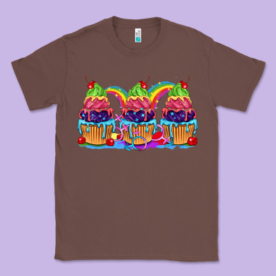 Pride Cupcake Classic Tee Designed By Fadigitalartstudio