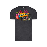 Vintage Black little miss prek Vintage Tee - CowhideDigitalArt