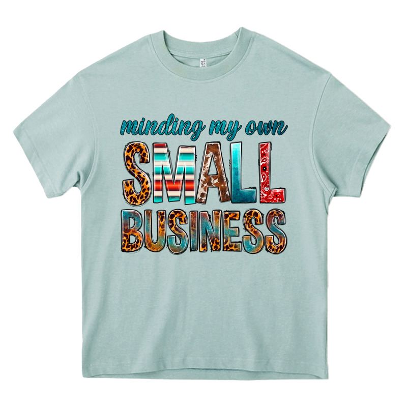 Minding My Own Small Business Heavy Core Tee by BundleAndBundleShop | Teevron