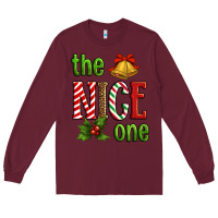Burgundy The Nice One Long Sleeve Tee - Artiststas