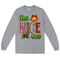 Heather Grey The Nice One Long Sleeve Tee - Artiststas
