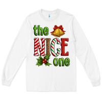 White The Nice One Long Sleeve Tee - Artiststas