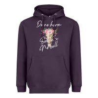 Plum Do No Harm But Take No Bull Heavyweight Hoodie - Bettercallsaul