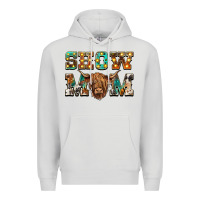 Dove Grey show mom scottish cattle Premium Hoodie - BarkalooDesign