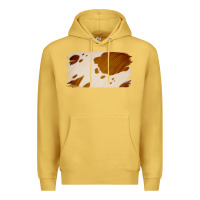 Antique Gold Cowhide Lightbrown Premium Hoodie - Jasminsmagicworld