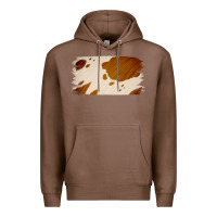 Chestnut Cowhide Lightbrown Premium Hoodie - Jasminsmagicworld