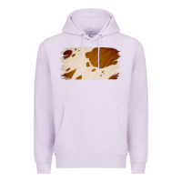 Lilac Cowhide Lightbrown Premium Hoodie - Jasminsmagicworld