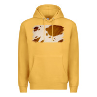 Mustard Cowhide Lightbrown Premium Hoodie - Jasminsmagicworld