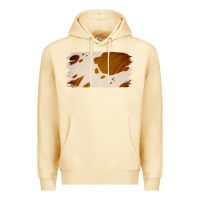 Pina Colada Cowhide Lightbrown Premium Hoodie - Jasminsmagicworld