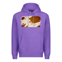 Purple Cowhide Lightbrown Premium Hoodie - Jasminsmagicworld