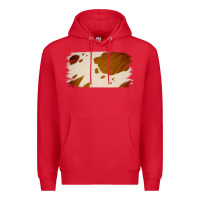 Red Cowhide Lightbrown Premium Hoodie - Jasminsmagicworld