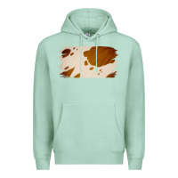Seafoam Cowhide Lightbrown Premium Hoodie - Jasminsmagicworld