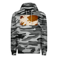 Slate Camo Cowhide Lightbrown Premium Hoodie - Jasminsmagicworld