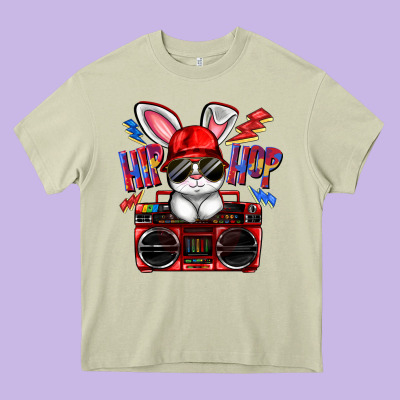 Hip Hop Heavy Core Tee Designed By Fadigitalartstudio