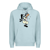 Blue Mist day gift for cartoon goofy character Premium Hoodie - maiPhamDesign