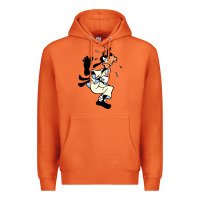 Carrot day gift for cartoon goofy character Premium Hoodie - maiPhamDesign