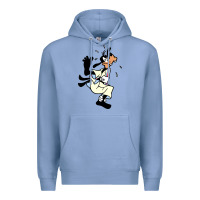 Colony Blue day gift for cartoon goofy character Premium Hoodie - maiPhamDesign