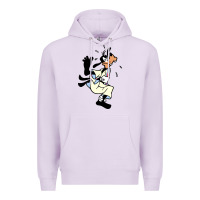 Lilac day gift for cartoon goofy character Premium Hoodie - maiPhamDesign