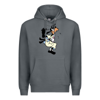 Rock day gift for cartoon goofy character Premium Hoodie - maiPhamDesign