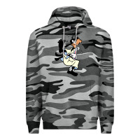 Slate Camo day gift for cartoon goofy character Premium Hoodie - maiPhamDesign