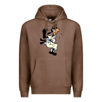 Chestnut day gift for cartoon goofy character Premium Hoodie - maiPhamDesign