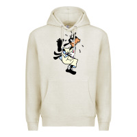 Oatmeal Heather day gift for cartoon goofy character Premium Hoodie - maiPhamDesign