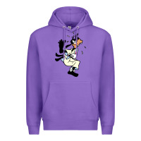 Purple day gift for cartoon goofy character Premium Hoodie - maiPhamDesign