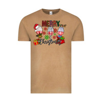 Vintage Camel Merry Christmas Vintage Tee - CowhideDigitalArt