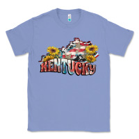 Colony Blue Kentucky 4th of July Classic Tee - FaDigitalArtStudio