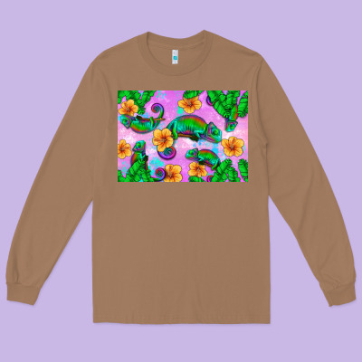 Chameleon Long Sleeve Tee Designed By Artiststas
