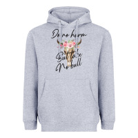 Heather Grey Do No Harm But Take No Bull Heavyweight Hoodie - Bettercallsaul