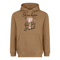 Do No Harm But Take No Bull Heavyweight Hoodie | Teevron