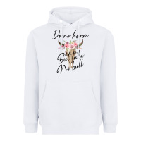 White Do No Harm But Take No Bull Heavyweight Hoodie - Bettercallsaul