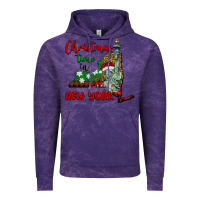 Cloud Purple christmas time in new york Vintage Hoodie - BarkalooDesign