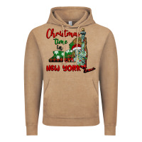 Vintage Coffee christmas time in new york Vintage Hoodie - BarkalooDesign