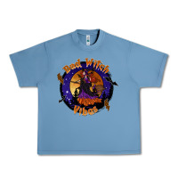 Pebble Blue bad witch vibes Urban Heavy Tee - SublimationCraftShop