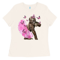 Bone Baby Gorilla With Tutu Ladies Tee - LillyAllenDesigns