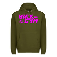 Army Green back to  funny trend newthe gym Premium Hoodie - maiPhamDesign
