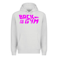 Dove Grey back to  funny trend newthe gym Premium Hoodie - maiPhamDesign