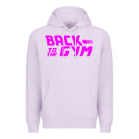 Lilac back to  funny trend newthe gym Premium Hoodie - maiPhamDesign