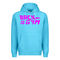 Ocean Blue back to  funny trend newthe gym Premium Hoodie - maiPhamDesign